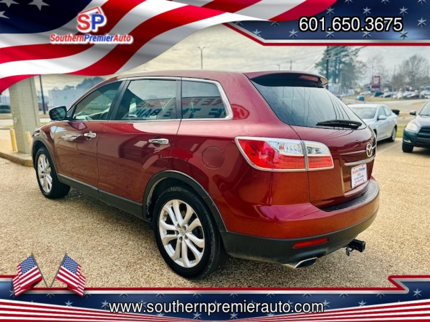 2011 RED MAZDA CX-9 GRAND TOURING (JM3TB2DA6B0) , located at 922 W. Beacon St., Philadelphia, MS, 39350, (601) 650-3675, 32.770447, -89.127151 - Photo#3